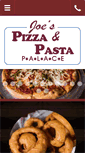 Mobile Screenshot of joespizza-pasta.com